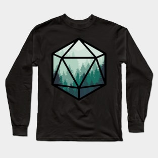 Green Forest D20 Long Sleeve T-Shirt